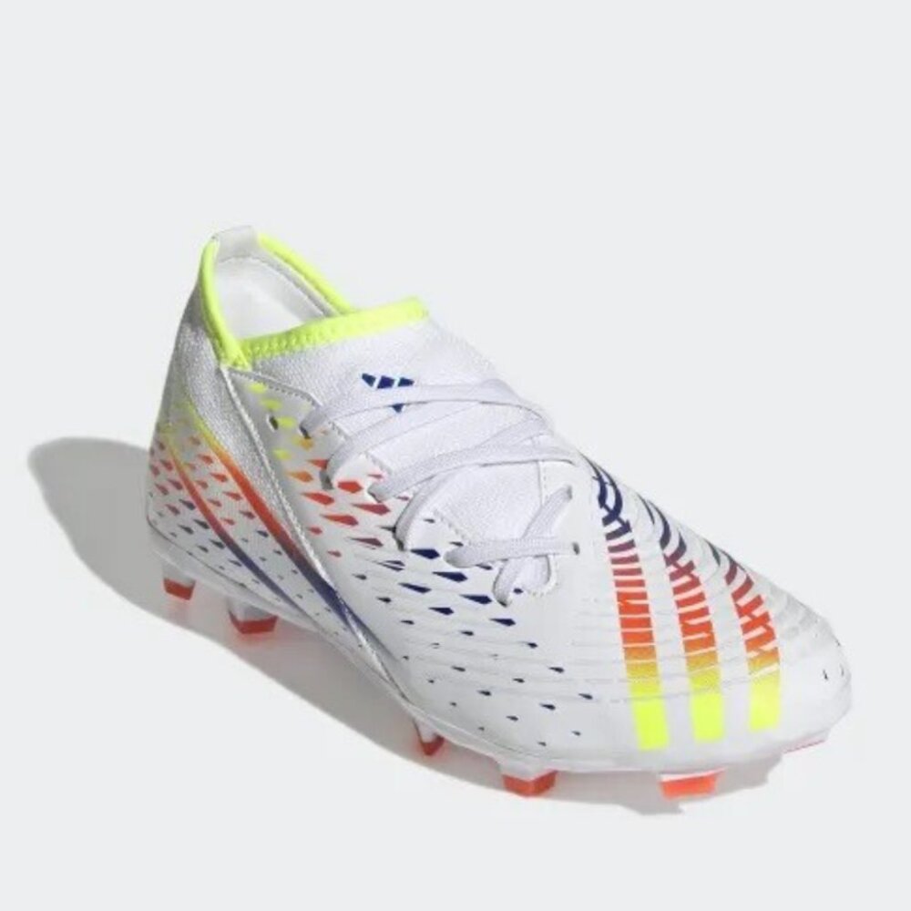 Adidas(GS) Predator Edge.3 MG 'White'Kid's Soccer Cleats